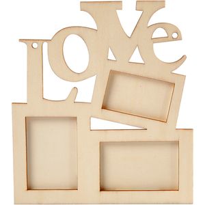 Creativ Company Fotolijst love hout