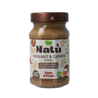 Natu Hazelnoot cashewpasta bio 220 Gram