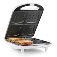 Tristar SA-3065 Tosti-apparaat 4 pannen Wit - thumbnail