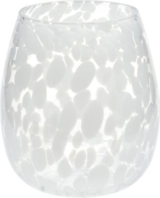 Theelichthouder glas 15x16cm - Nampook