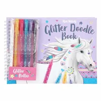 Miss Melody Glitter Doodle boek