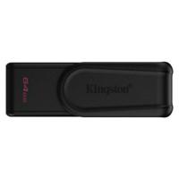 Micro SD geheugenkaart met adapter Kingston DTXS/64GB Zwart 64 GB