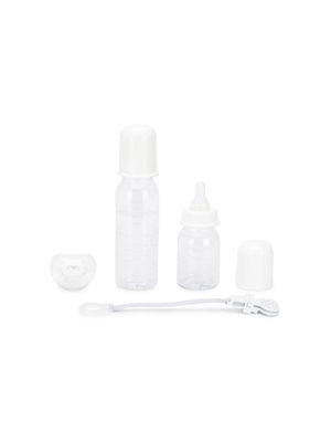 Emporio Armani Kids set de biberon et tétine - Blanc