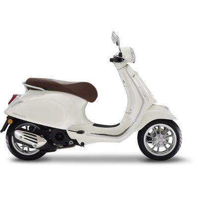 Vespa Primavera Wit - Verbrandingsmotor Scooter