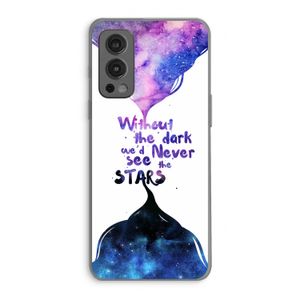 Stars quote: OnePlus Nord 2 5G Transparant Hoesje