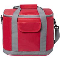 Grote koeltas draagtas/schoudertas - rood - 37 x 29 x 21 cm - 22 liter - Koeltassen - thumbnail