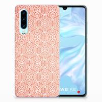 Huawei P30 | TPU bumper | Pattern Orange Huawei P30 | TPU bumper | Pattern Orange