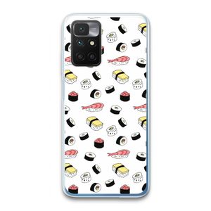 Sushi time: Xiaomi Redmi 10 Transparant Hoesje