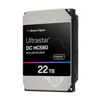 Western Digital Ultrastar DC HC580 interne harde schijf 22 TB 7200 RPM 512 MB 3.5" SATA