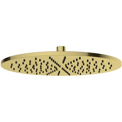 Wiesbaden Caral Luxe Hoofddouche Rond Ø30 cm Geborsteld Messing