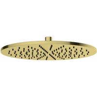 Wiesbaden Caral Luxe Hoofddouche Rond Ø30 cm Geborsteld Messing