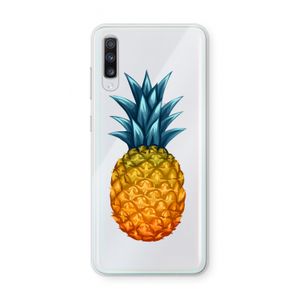 Grote ananas: Samsung Galaxy A70 Transparant Hoesje
