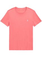 Polo Ralph Lauren t-shirt en coton à logo brodé - Rose - thumbnail