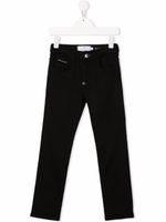 Philipp Plein Junior jean Iconic Plein droit - Noir