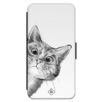 iPhone 16 flipcase - Kat kiekeboe iPhone 16 flipcase - Kat kiekeboe