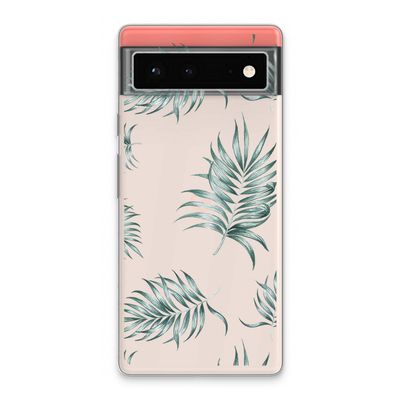 Simple leaves: Google Pixel 6 Transparant Hoesje