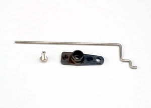 Rod, shift/ servo horn (straight)/ 3x8mm rst screw (1) (E-Maxx)