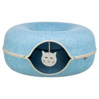 Trixie speeldonut vilt blauw