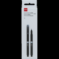 HEMA Microschrijvers Zwart 4 Stuks bij Jumbo