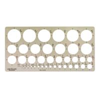 Cirkelsjabloon linex 39cir grs