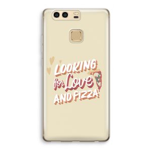 Pizza is the answer: Huawei P9 Transparant Hoesje
