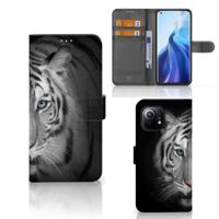 Xiaomi Mi 11 | Telefoonhoesje | Met pasjeshouder | Tijger