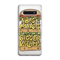 Big Macs Bigger Dreams: Samsung Galaxy S10 4G Transparant Hoesje
