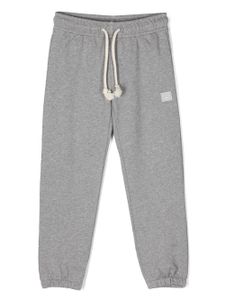 Acne Studios pantalon de jogging à patch logo - Gris