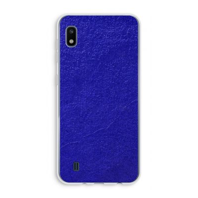 Majorelle Blue: Samsung Galaxy A10 Transparant Hoesje