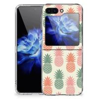 Samsung Galaxy Z Flip 5 | Siliconen Case | Ananas