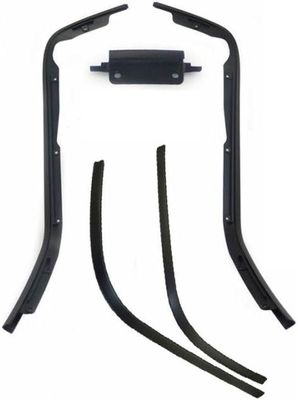Edge sierstripset beenschild en treeplank primavera, sprint 5 delig mat zwart