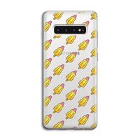 Waterijsjes: Samsung Galaxy S10 4G Transparant Hoesje