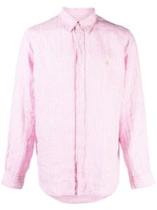 Polo Ralph Lauren chemise boutonnée à rayures - Rose