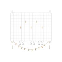 Gaas fotowand, set van 2, Wit