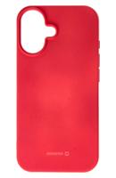 Swissten Soft Joy Apple iPhone 16 Hoesje - Rood Swissten Soft Joy Apple iPhone 16 Hoesje - Rood