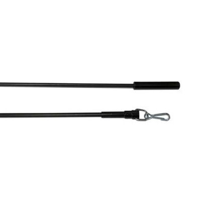 Trekstang 150cm - zwart - 4000467 - Leen Bakker