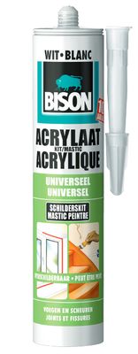 Bison acryllaatkit wit 310ml nr -231145