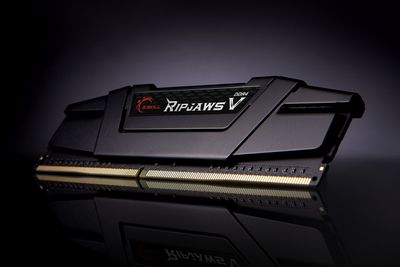 G.Skill 16 GB DDR4-3200 Kit werkgeheugen F4-3200C16D-16GVKB, Ripjaws V, XMP