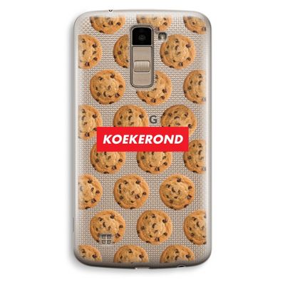 Koekerond: LG K10 (2016) Transparant Hoesje
