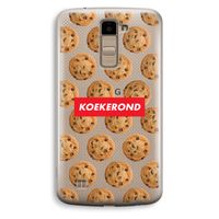 Koekerond: LG K10 (2016) Transparant Hoesje