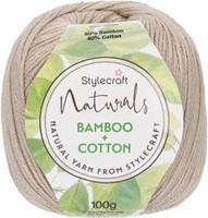 Stylecraft Naturals - Bamboo + Cotton DK 7146 Natural