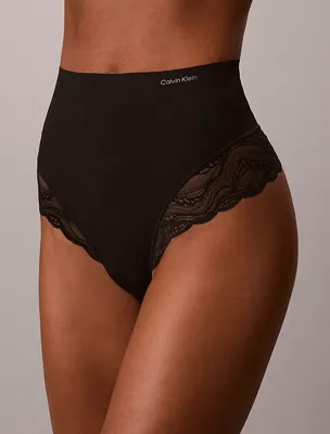 Calvin Klein highwaist dames - string - kant