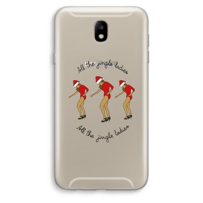 Jingle Ladies: Samsung Galaxy J7 (2017) Transparant Hoesje