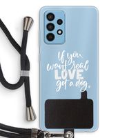 Partner in crime: Samsung Galaxy A52 Transparant Hoesje met koord