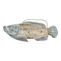 Houten Kapstok Vis 3 Haken (50 x 30 cm) - thumbnail