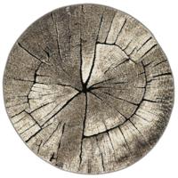 Boomstam Design Vloerkleed - Ibiza 605-95 Earth - Beige-Grijs-Ø 160 cm