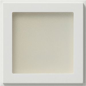 Gira LED verlichting blauw voor witte afdekramen