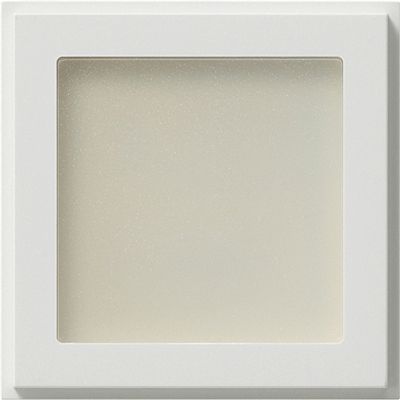 Gira LED verlichting blauw voor witte afdekramen