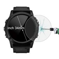 ENKAY Hat-Prins voor 34mm Diameter circulaire Dial Smart Watch 0.2mm 9H oppervlakte hardheid 2.15D gebogen explosieveilige getemperd glas scherm Film