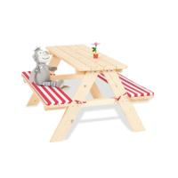 Zitkussens voor picknickbank, 2 delen Zitkussens voor picknickbank, 2 delen